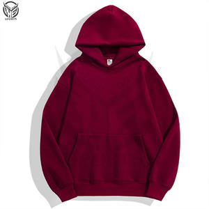 Alta calidad 100% algodón-Fleece peso personalizado Pullover Drop Shoulder Oversize Hoodie para unisex. - Product Image 6