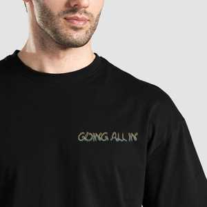 T-shirt surdimensionné fabricant pakistanais pour hommes quantité minimale de commande fournisseur de streetwear à la mode - Product Image 3