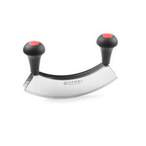 Coltello da Cucina a Doppia Lama Nero 215x150mm - Product Image 1