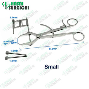 Pinzas Ortopédicas de Reducción, Acero Inoxidable, Manual, Multifuncional, Instrumento de Sujeción Puntiagudo, Juego de 2 Piezas - Product Image 3