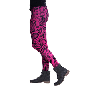 Wholesale Adults <b>Leggings</b> Sublimated Yoga Wear 100% <b>Polyester</b> / Spandex Sustainable Yoga Pants - Product Image 5