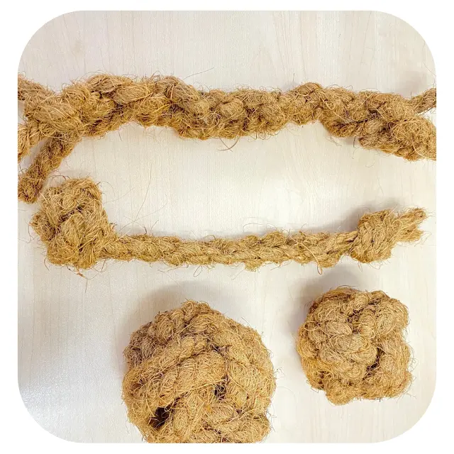 Hot Product 2023 High Quality Coconut Fiber Chew Rope Toy For Pet/ Pet Toys Coco Chew Rope // Lima +84 346 565 938