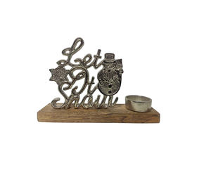 Trendy Set of 2 <b>Christmas</b> <b>Tree</b> Shape Tealight Candle <b>Holders</b> with Base for Festive Home And Hotel Decor - Product Image 1