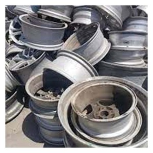 Chatarra de rueda de aluminio de alta resistencia superventas, grado superior, contenido de Al 99.99%, Material de reciclaje blanco plateado profesional - Product Image 1