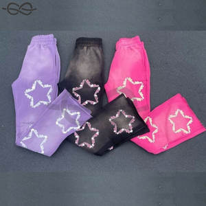 Pantalon évasé imprimé bouffant à la mode survêtement survêtement unisexe Vintage Full Flare Hoodies Jogger Set Look élégant - Product Image 5