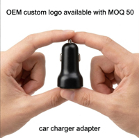 Chargeur de voiture double USB 24W OEM 5V 4.8A avec logo OEM personnalisé (sérigraphie) pour allume-cigare 12V 24V – Certifié