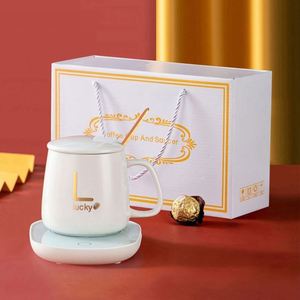 Wholesale Customized 55 Degree Thermostatic <b>Ceramic</b> Mug Cup Set Festival Gift Idea With Box for Coffee Lovers - Product Image 2