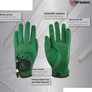 Gants de golf fabriqués au Pakistan, prix bas, gants de golf de haute qualité, concevez vos propres gants de golf - Product Image 5