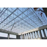 Estructura de acero de gran envergadura Marco espacial Truss Techo Almacén Edificio de fábrica