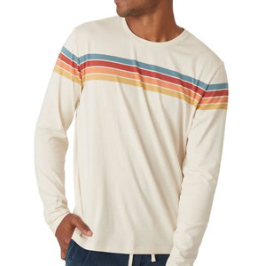 Summer Wear T-shirts à manches longues et à col rond pour hommes T-shirts pour adultes - Product Image 6