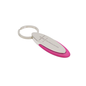 Portachiavi in Metallo Personalizzato Mathi per Gadget - Product Image 2