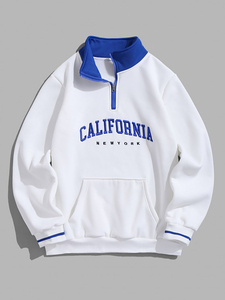 NOUVEAU Blouson universitaire vintage pour homme, coupe ample, en laine épaisse, hiver, avec logo brodé personnalisé de qualité supérieure - Product Image 4