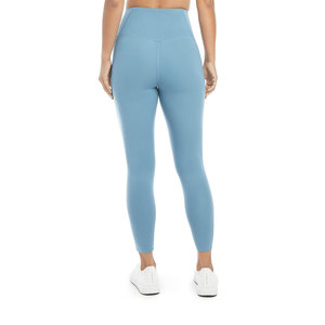 Mallas deportivas con logotipo personalizado para entrenamiento y gimnasio, pantalones de yoga para mujer, mallas de cintura alta con control de barriga para mujer - Product Image 4