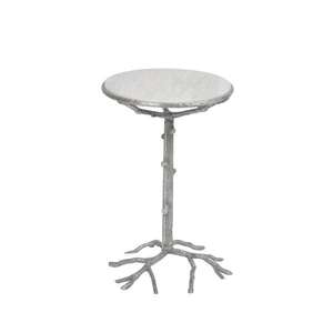 Muebles de sala de estar de tendencia superior, mesa de té, mesa anidada de acero inoxidable con tapa de mármol, decoración moderna para sala de estar de café - Product Image 3