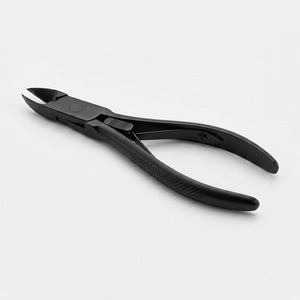 Professional <b>Cuticle</b> Nipper 5 Inch With Lock Stainless Steel Matte Black Finish Nail <b>Cuticle</b> <b>Tool</b> - Product Image 4