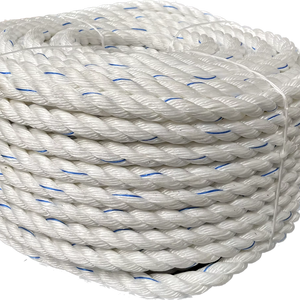 Cuerdas Danline de polipropileno virgen PP 3-4 hebras con protección UV Durable trenzado 4mm-40mm tamaño para embalaje - Product Image 1