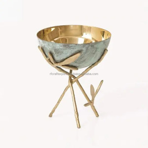 Recién llegado, venta al por mayor, quemador de incienso Bakhoor automático de Metal árabe de lujo de la India por RF Crafts - Product Image 1