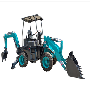 Cargador de Tractor Modelo 380 con Tracción en las 4 Ruedas, Cargador Frontal, Retroexcavadora, Cabina de Lujo, Válvulas HYDAC, Bomba, Capacidad de 2000 kg, 1.2 CBM - Product Image 6