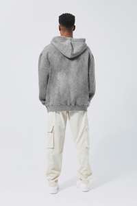 Sweats à capuche zippés et sweats-shirts pour hommes de haute qualité 100% coton saison d'hiver motif 3D personnalisable fabriqué au Pakistan - Product Image 2