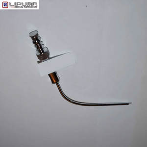 Tube d'aspiration Poppen 13 cm, instrument médical de haute qualité, gestion des liquides, tube d'aspiration chirurgical clinique - Product Image 3