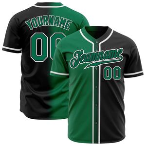 Maillot de baseball vierge à manches courtes bon marché Vente en gros Maillot de baseball mondial par sublimation et broderie Fabricant - Product Image 2
