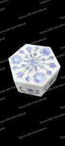 High Demand Custom Marble Jewellery Box Rectangle Shape Work Storage <b>Mop</b> <b>for</b> Girls' Gifting Use Available <b>for</b> <b>Sale</b> - Product Image 2