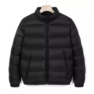 2023 Veste bouffante en polyester 100% avec logo personnalisé, réversible d'excellente qualité avec tissu à bulles à capuche à col montant pour l'hiver - Product Image 4