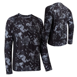 Camisa de pesca de manga larga resistente a los rayos UV UPF50 + para hombre, suave, secado rápido, rendimiento, impresión Digital, Spandex, resistente al agua - Product Image 4