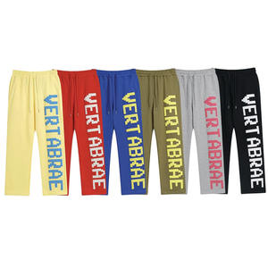 Pantalones de chándal apilados para hombre con logotipo personalizado, pantalones de chándal acampanados con estampado 3D antiarrugas de calle, pantalones de chándal Acampanados para hombre - Product Image 6