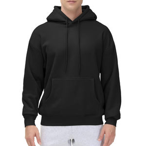 Sudadera con Capucha Unisex 100% Algodón para Invierno, Personalizable, Gruesa, Lisa, con Diseño Bordado, Hecha a Medida - Product Image 2