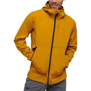Chaqueta Softshell para hombre, personalizada, con servicio OEM, de invierno, impermeable, transpirable, a prueba de viento, hecha con buen material - Product Image 3