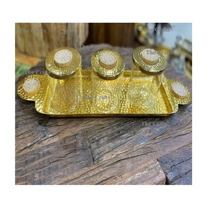 Bol à fruits secs en acier et bois avec incrustations de nacre, taille personnalisée, forme ronde, pour servir les noix - Product Image 5