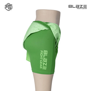 Short confort 2 en 1 GYM & MMA grappin pour femmes NO GI Training Jogging & Running Fabric Lightweight Sublimation Printed - Product Image 4