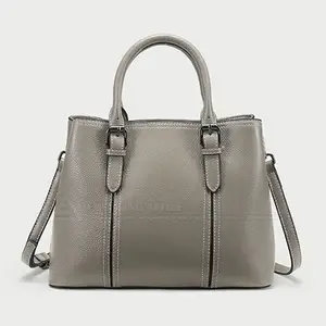 Gran oferta, bolso de cuero hecho en Pakistán, diseño personalizado, ligero, bolso de cuero a la moda para mujer