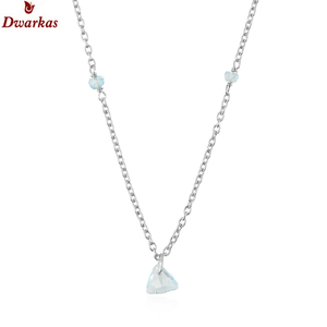 Best Selling 925 Sterling <b>Silver</b> <b>Necklace</b> for Women Natural Pink Tourmaline Gemstone Gold Trendy <b>Chains</b> for Wedding Engagement - Product Image 5