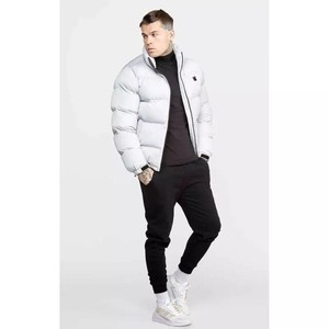 Chaqueta de burbujas para exteriores de color sólido diseño único hecho a medida de alta calidad al por mayor chaqueta de burbujas lavable chaqueta de burbujas para hombres - Product Image 1