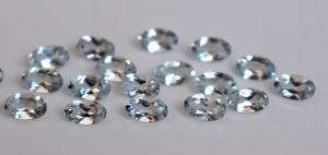 Aguamarina Natural de Alta Calidad, Corte Oval Facetado de 5x7mm - Aguamarina Suelta - Product Image 5