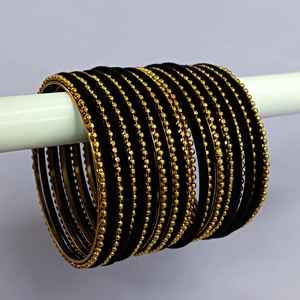 Boho oxidado indio joyería terciopelo brazaletes conjunto pulseras joyería para mujeres niñas (juego de 26) - Product Image 2