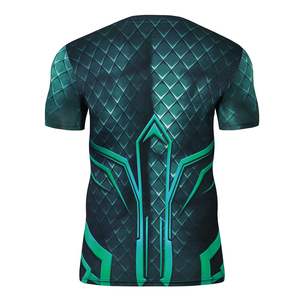 Protège-rougeurs BJJ à manches longues pour hommes, vêtements de sport en polyester, personnalisés, à sublimation - Product Image 2