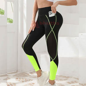 Leggings de Cintura Alta Sin Costuras para Mujer, Color y Logotipo Personalizables, Servicio OEM para Deportes, Gimnasio, Fitness, Yoga - Product Image 2