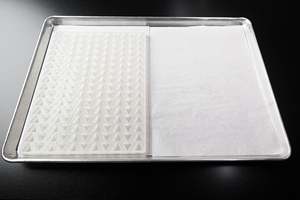 Triangle Mold Bold maker Platinum <b>Silicone</b> Gummy Depositor <b>Tray</b> for Pectin Gummy Production in Commercial Candy Kitchens - Product Image 4