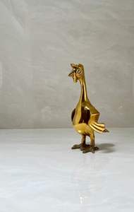 Sculpture en laiton poli pour la décoration intérieure affichage de bureau design d'intérieur artistique création de pièces d'accent - Product Image 4