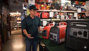 Generatore Inverter Portatile a Doppia Alimentazione EFI da 5000 Watt di Picco, Super Silenzioso, Avviamento Elettrico Remoto, Alimentato a Benzina e Propano - Product Image 3