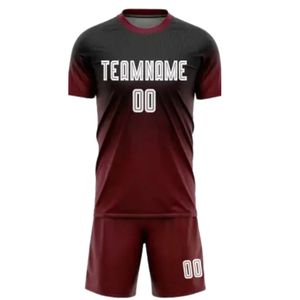 Camiseta de Fútbol Personalizada con Nombre y Números del Equipo, Sublimada, Unisex, para Adultos, 100% Poliéster, Transpirable, de Secado Rápido, Ecológica - Product Image 2