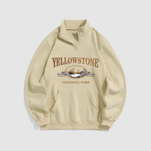 Blank Unisex Crewneck Sweatshirt Oversized Boxy Cropped Acid Wash Sweatshirt Breathable <b>Lightweight</b> <b>Hoodies</b> - Product Image 1