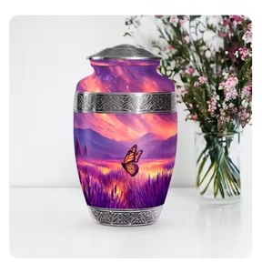 โกศโลหะทนทานพร้อมการพิมพ์ขัดเงาสวยงามและปิดผนึกได้อย่างปลอดภัย - Product Image 4