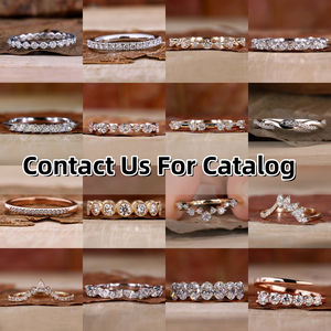 RB Gems IGI Certified 14K Anillo de compromiso de oro sólido VVS Lab Grown CVD HPHT Diamond Fiestas de boda de corte de pera para mujer - Product Image 6