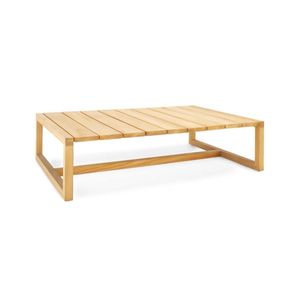 Table basse en teck pour extérieur, fabriquée en Indonésie - Product Image 1