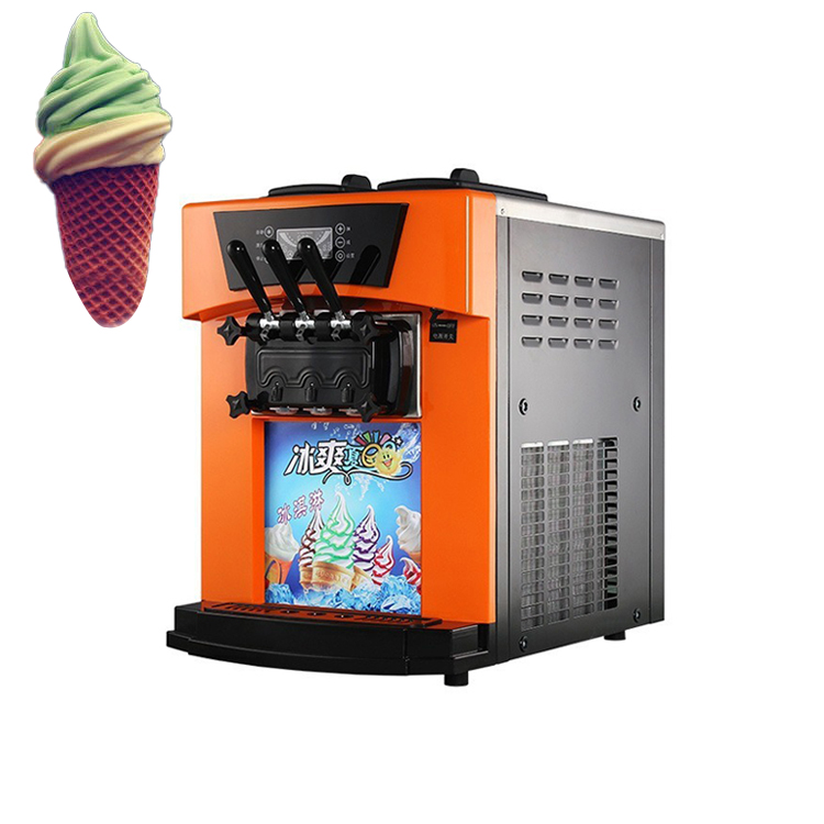 Automatic Motor Control System Gelato Machine Ice Cream Maker for Snack Food Restaurant