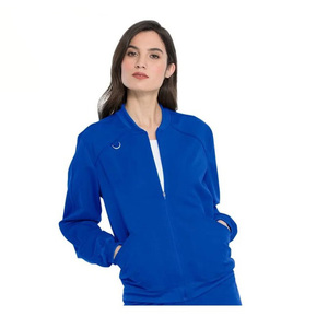 Vente chaude Usine Vente Directe Nouvel Arrivage Marque Privée Tissu Extensible Anti-Rides Doux Respirant Gommage Veste - Product Image 5